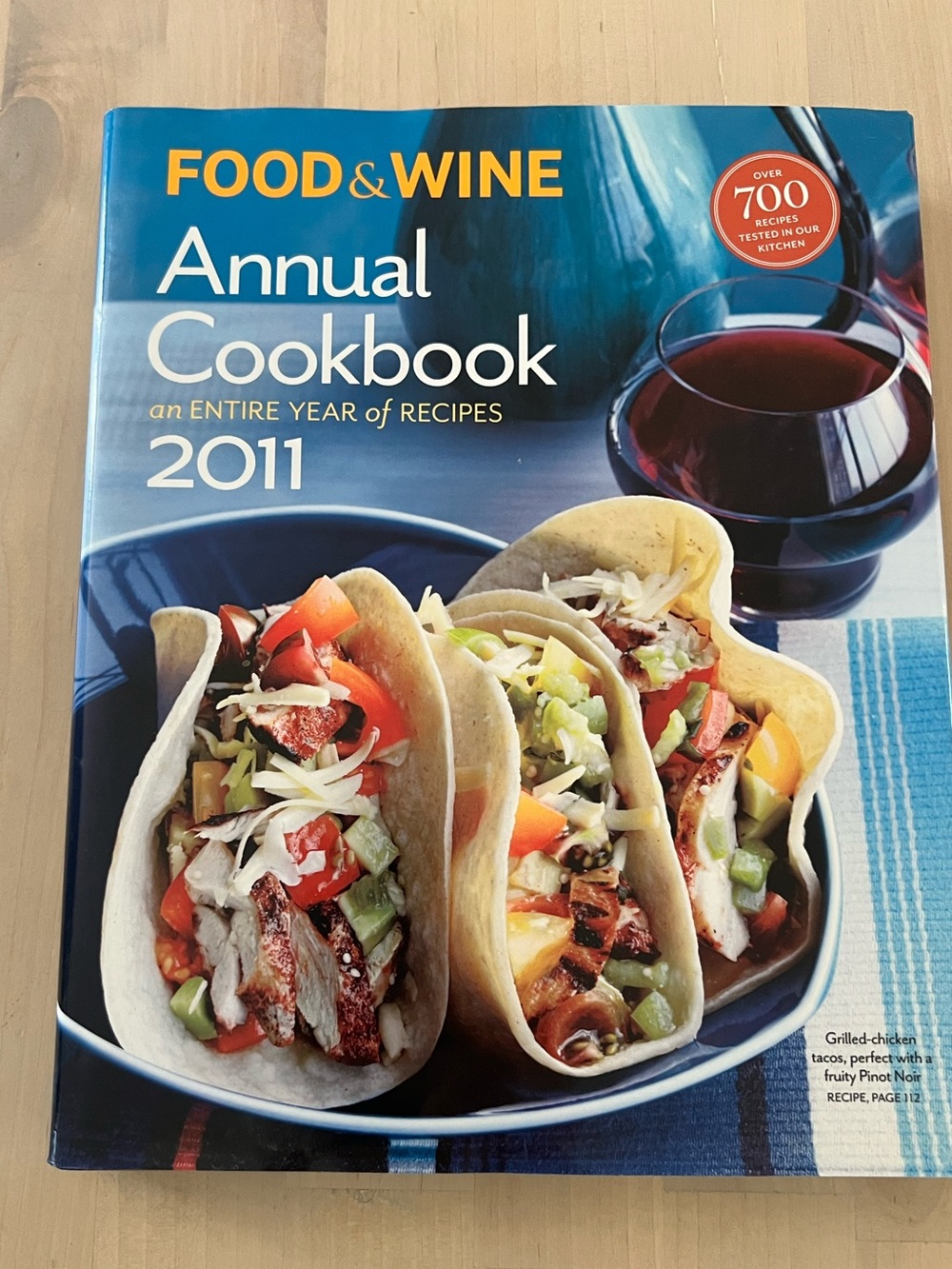 Food & Wine Annual Recipe Collection - Blue Cover